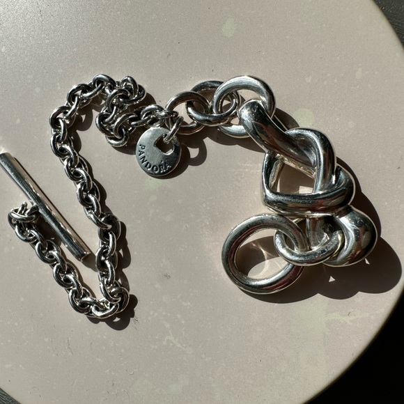 🪽SOLD 🪽PANDORA Heart Bracelet 🩶 - Picture 4 of 4